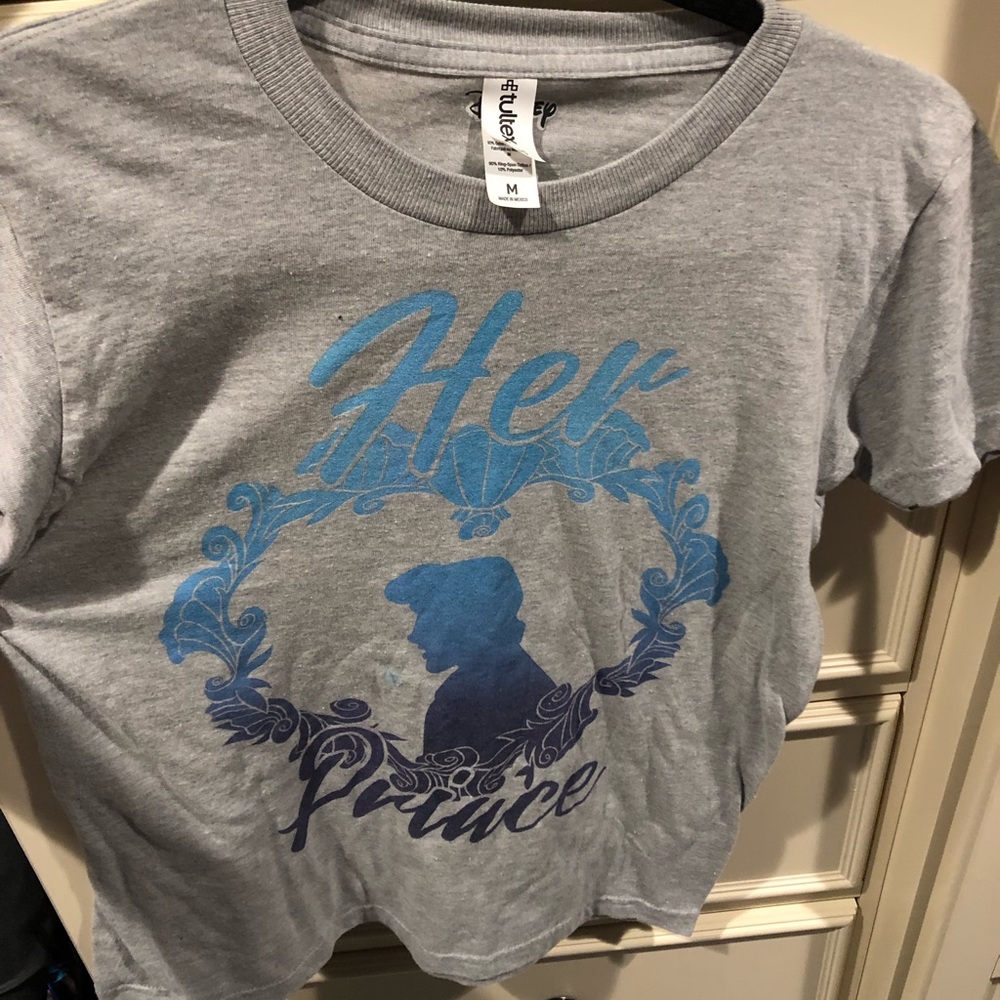 NWOT Disney The Little Mermaid Her Prince Boys T-Shirt